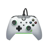 Pdp Xbox Series X S  Pc Neon White Controller, balta/zaļa - Kontrolieris