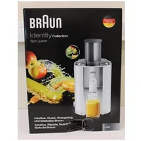 Sale Out.  Braun J 500 Multiquick 5 Type Juicer White 900 W Number of speeds 2 Damaged Packaging
