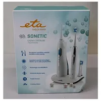 Sale Out. Eta Eta270790000 Sonetic Oral care centre Sonic toothbrushoral irrigator, 3 modes, Long battery operation, 8 replac