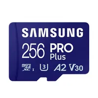 Samsung  microSD Card Pro Plus 256 Gb Microsdxc Flash memory class 10