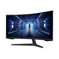 Samsung Odyssey C34G55Twwp monitori 86,4 cm 34 3440 x 1440 pikseļi Ultrawide Dual Quad Hd Led Melns