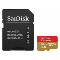 Sandisk Extreme 64Gb microSDXC  Adapter