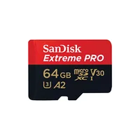 Sandisk Extreme Pro, Uhs-I, microSD, 64 Gb - Atmiņas karte