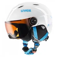 Uvex Junior Visor White - Turqouise Xs/S