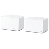 Wireless Router Mercusys 2-Pack 3000 Mbps Mesh 3X10/100/1000M Haloh80X2-Pack