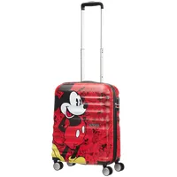 American Tourister By Samsonite Wavebreaker Disney Mickey Comics Red Spinner 55/20  Rokas bagāža