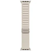 Apple  Alpine Loop - Small 49 Starlight Polyester Strap fits 130160Mm wrists