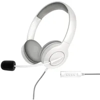 Energy Sistem Headset Office 3 White Usb and 3.5 mm plug, volume mute control, retractable boom mic  Wire