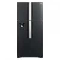Hitachi  Refrigerator R-W661Pru1 Ggr Energy efficiency class F Free standing Side by side Height 183.5 cm Fridge