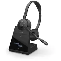 Jabra Engage 75 Stereo Austiņas Bezvadu Birojs / zvanu centrs Bluetooth Melns