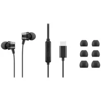 Lenovo  Usb-C Wired In-Ear Headphones With inline control 4Xd1J77351 Black