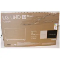 Lg  43Ur80003Lj 43 108 cm Smart Tv webOS 23 Uhd 4K Damaged Packaging