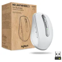 Logitech Anywhere 3 for Business pele Labā roka Bluetooth sistēma Lāzers 4000 Dpi