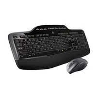 Logitech Mk710, Us, melna - Bezvadu klaviatūra ar peli