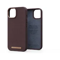 Njord byELEMENTS Genuine Leather mobilo telefonu apvalks 15,5 cm 6.1 Aploksne Brūns
