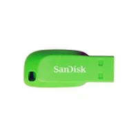 Sandisk Cruzer Blade Usb Flash Drive 32Gb Electric Green, Ean 619659146948