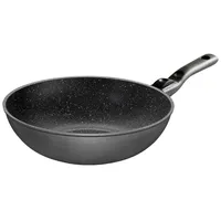 Stoneline  Pan 19569 Wok Diameter 30 cm Suitable for induction hob Removable handle Anthracite