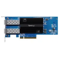 Synology E25G30-F2 Dual-Port 25Gbe Sfp28 add-in card designed to accelerate bandwidth-intensive workflows 