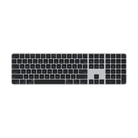 Apple Magic Keyboard, Rus, melna/sudraba - Bezvadu klaviatūra ar Touch Id