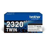 Brother Tn-2320Twin tonera kārtridžs 1 pcs Oriģināls Melns