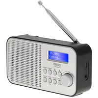 Camry  Portable Radio Cr 1179 Alarm function Black/Silver