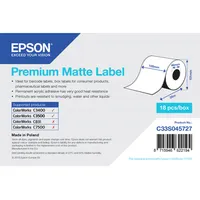 Epson C33S045727 printera etiķete Balts Pašlīmējošās uzlīmes