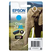 Epson Elephant C13T24324012 tintes kārtridžs 1 pcs Oriģināls Augsta Xl produktivitāte Tirkīzzils