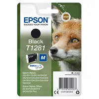 Epson Fox T1281 tintes kārtridžs 1 pcs Oriģināls Melns
