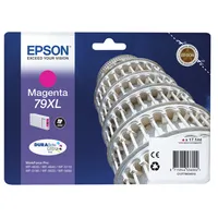 Epson Tower of Pisa 79Xl tintes kārtridžs 1 pcs Oriģināls Augsta Xl produktivitāte Fuksīns