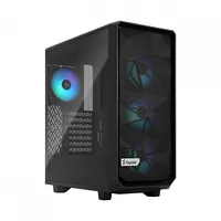 Fractal Design  Meshify 2 Compact Rgb Side window Black Tg Light Tint Mid-Tower Power supply included No Atx