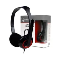 Gembird  Mhs-002 Stereo headset Built-In microphone 3.5 mm Black/Red
