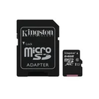 Kingston 64Gb micSDXC Canvas Select Plus 100R A1 C10 Card  Adp, Ean 740617298697