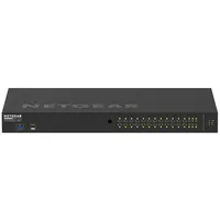 Netgear Gsm4230P-100Eus tīkla pārslēgs Vadīts L2/L3 Gigabit Ethernet 10/100/1000 Power over Poe 1U Melns