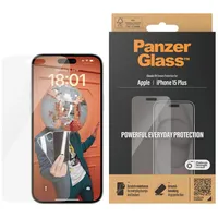 Panzerglass  Screen protector Apple Iphone 15 Plus Glass Transparent