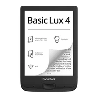Pocketbook Basic Lux 4, 6, 8 Gb, melna - E-Grāmata