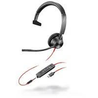 Poly Blackwire 3315, Bw3315-M Usb-C  Headset Yes Built-In microphone Usb Type-C