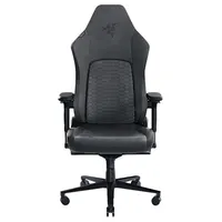 Razer Gaming Chair with Lumbar Support Iskur V2 Epu Leather, Aluminium  Black
