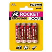 Rocket rechargeable Hr6 2700Mah Blistera iepakojumā 4Gb.