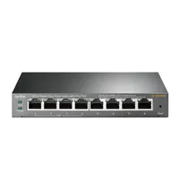 Tp-Link Tl-Sg108Pe Vadīts L2 Gigabit Ethernet 10/100/1000 Power over Poe Melns