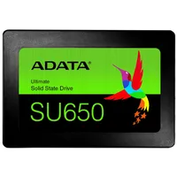Adata  Ultimate Su650 256 Gb Ssd form factor 2.5 interface Sata 6Gb/S Read speed 520 Mb/S Write 450