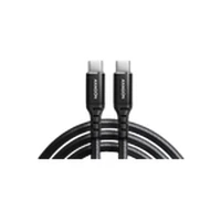 Axagon Data and charging Usb 2.0 cable length 3 m. 3A. Pd 60W, Black braided.