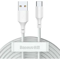 Baseus Usb-A - Usb-C Usb cable 1.5 m White Tzcatzj-02