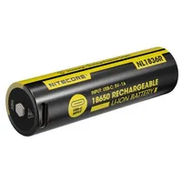 Battery Rech. Li-Ion 3.6V/Nl1836R3600Mah Nitecore