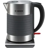 Bosch Twk7S05 elektriskās tējkanna 1,7 L 2200 W Melns, Pelēks