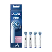 Braun Oral-B Sensitive Clean Pro, 4 gab., balta - Uzgaļi elektriskajai zobu birstei