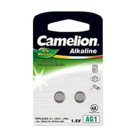 Camelion  Ag1/Lr60/Lr621/364 Alkaline Buttoncell 2 pcs