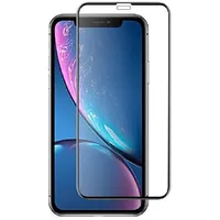 Devia Real Series 3D Curved Full Screen Explosion-Proof Tempered Glass iPhone Xr 6.1 black 6938595314971
