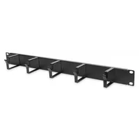 Digitus  Cable Management Panel Dn-97602 Black 5X cable management ring Hxd 40X60 mm. The is ge