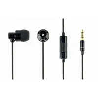 Gembird  Metal earphones with microphone Paris Built-In 3.5 mm Black