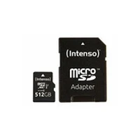 Intenso microSDXC Cards  512Gb Class 10 Uhs-I Premium
